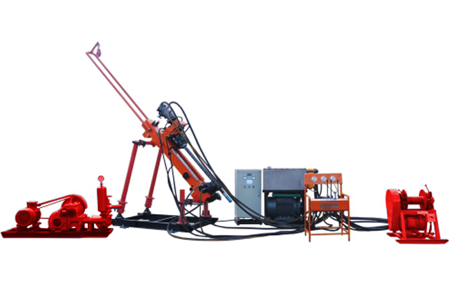 坑道钻机KD-550型主要特点和技术参数